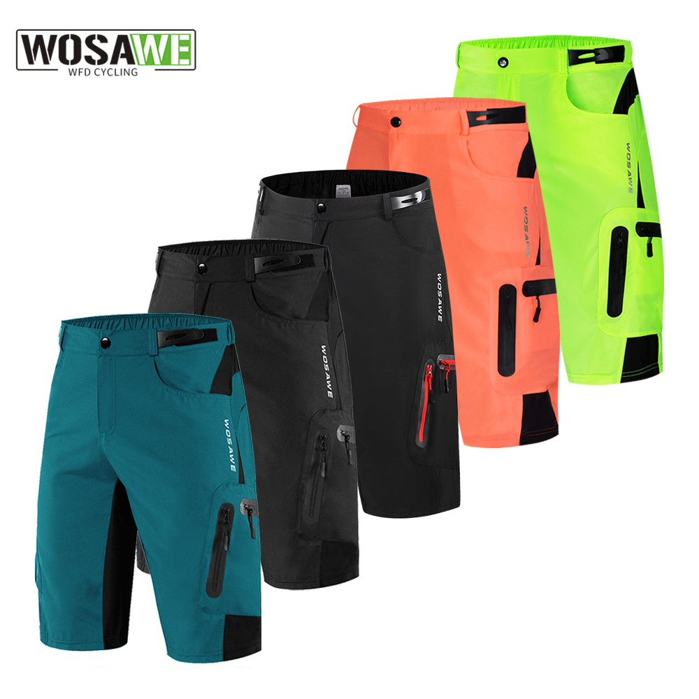Mountain Biking Jerseys Men - WOSAWE Shorts Motocross Racing Moto MTB