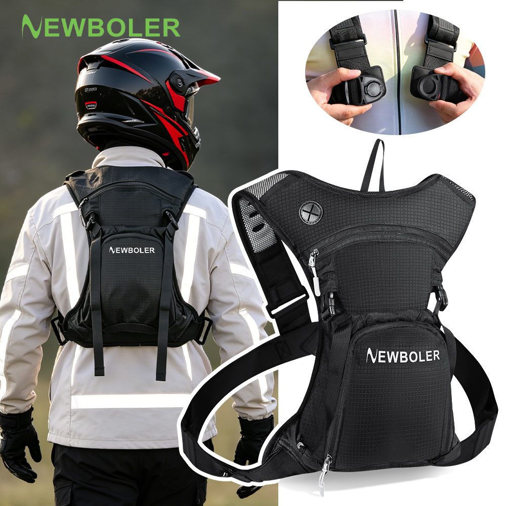 Mountain Biking Hydration Pack - NEWBOLER 8L Motorcycle Cycling Hydration Pack