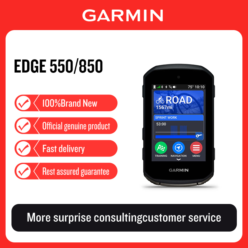 Mountain Biking For Fitness - Garmin Edge 550/850 Cycling Computer Outdoor