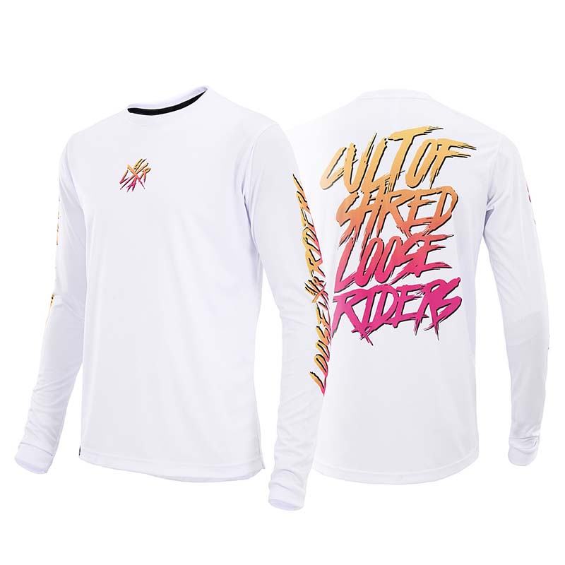 Mountain Biking Jerseys Men - 2023 Loose Rider Mens Long Sleeve