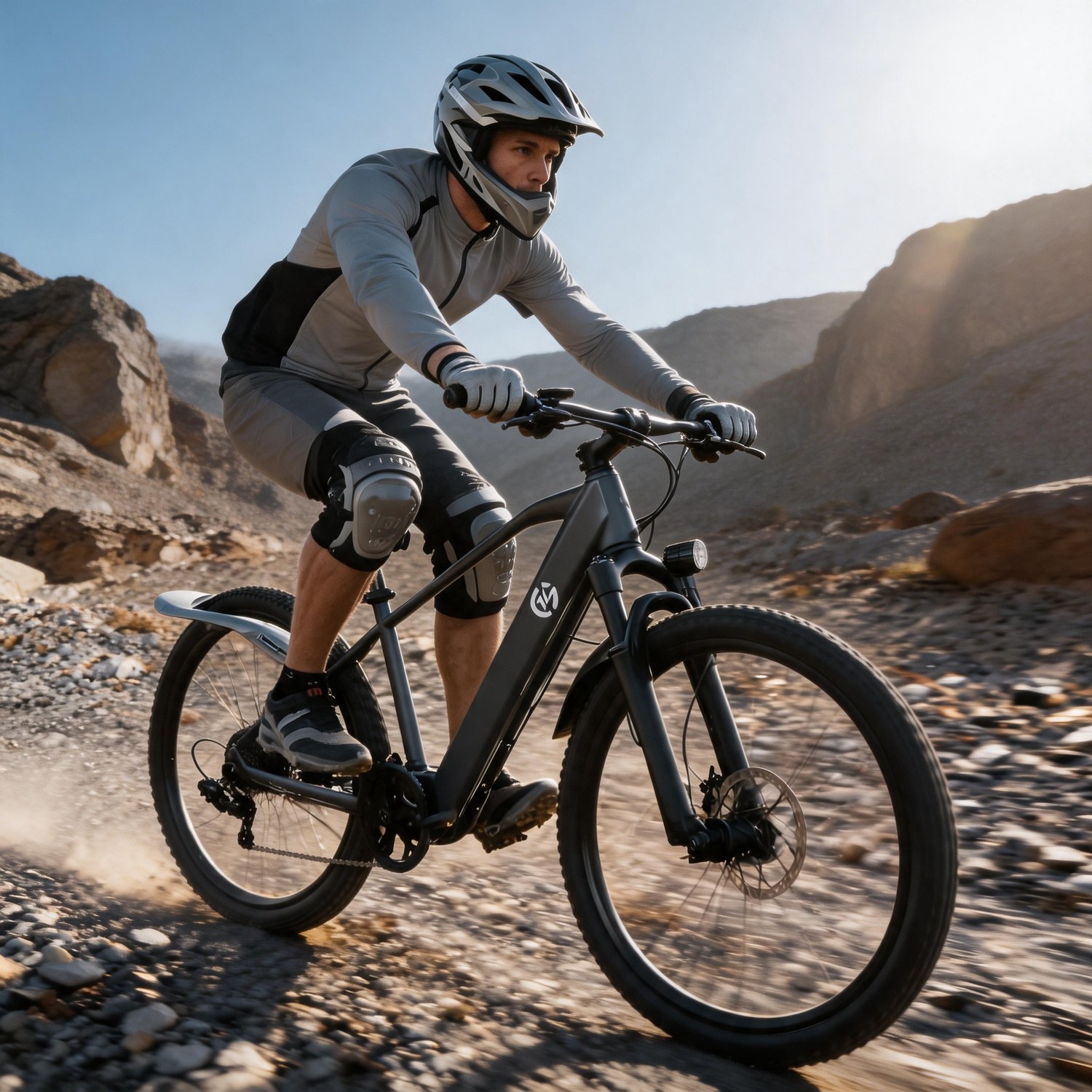 Mountain Biking Gifts - Electric Mountain Bike, 500W Hybrid Power,