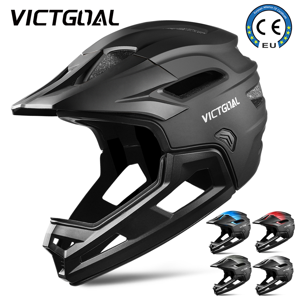 Mountain Biking Helmet Kids - VICTGOAL Adult Detachable MTB Bicycle Full