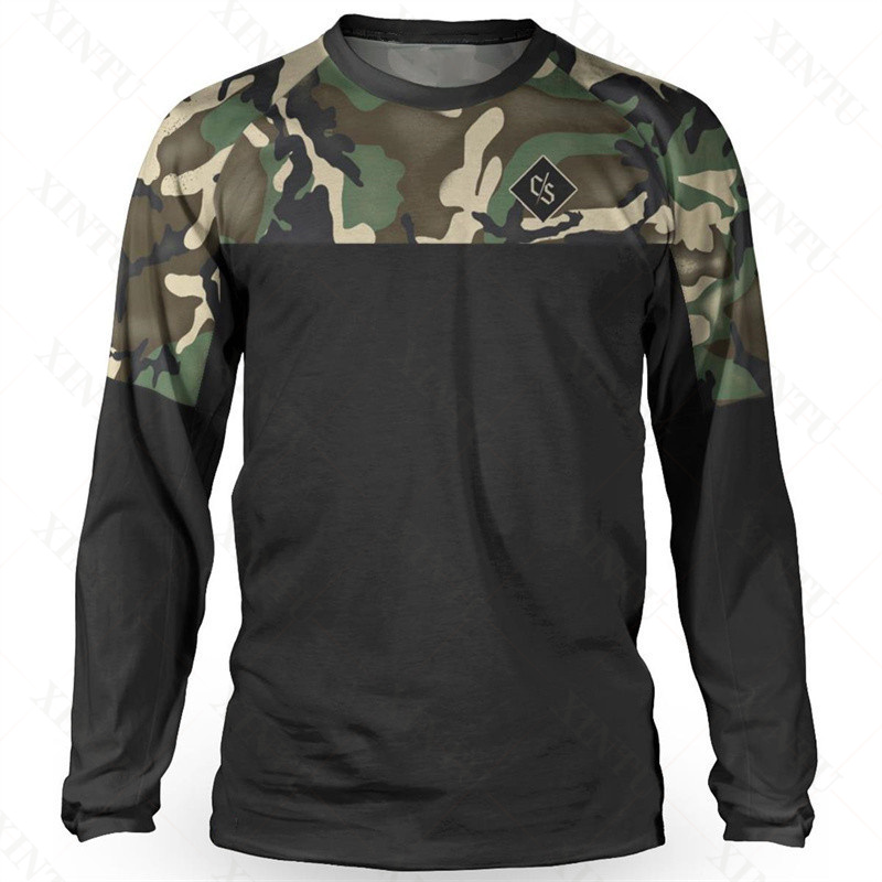 Mountain Biking Clothes - Loose Rider Men's Jersey DH Motocross