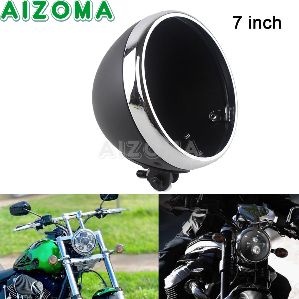 Mountain Biking Derby - Universal Motorcycle Retro Light Bucket 7inch