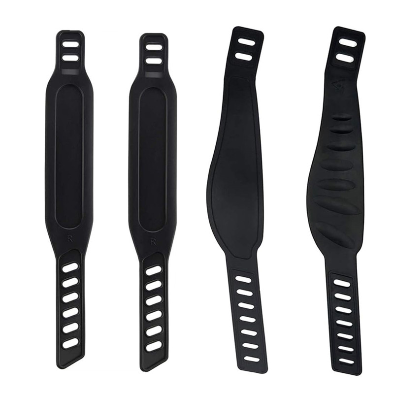 Mountain Biking For Fitness - 1/2Pair Exercise Bike Pedal Straps Universal