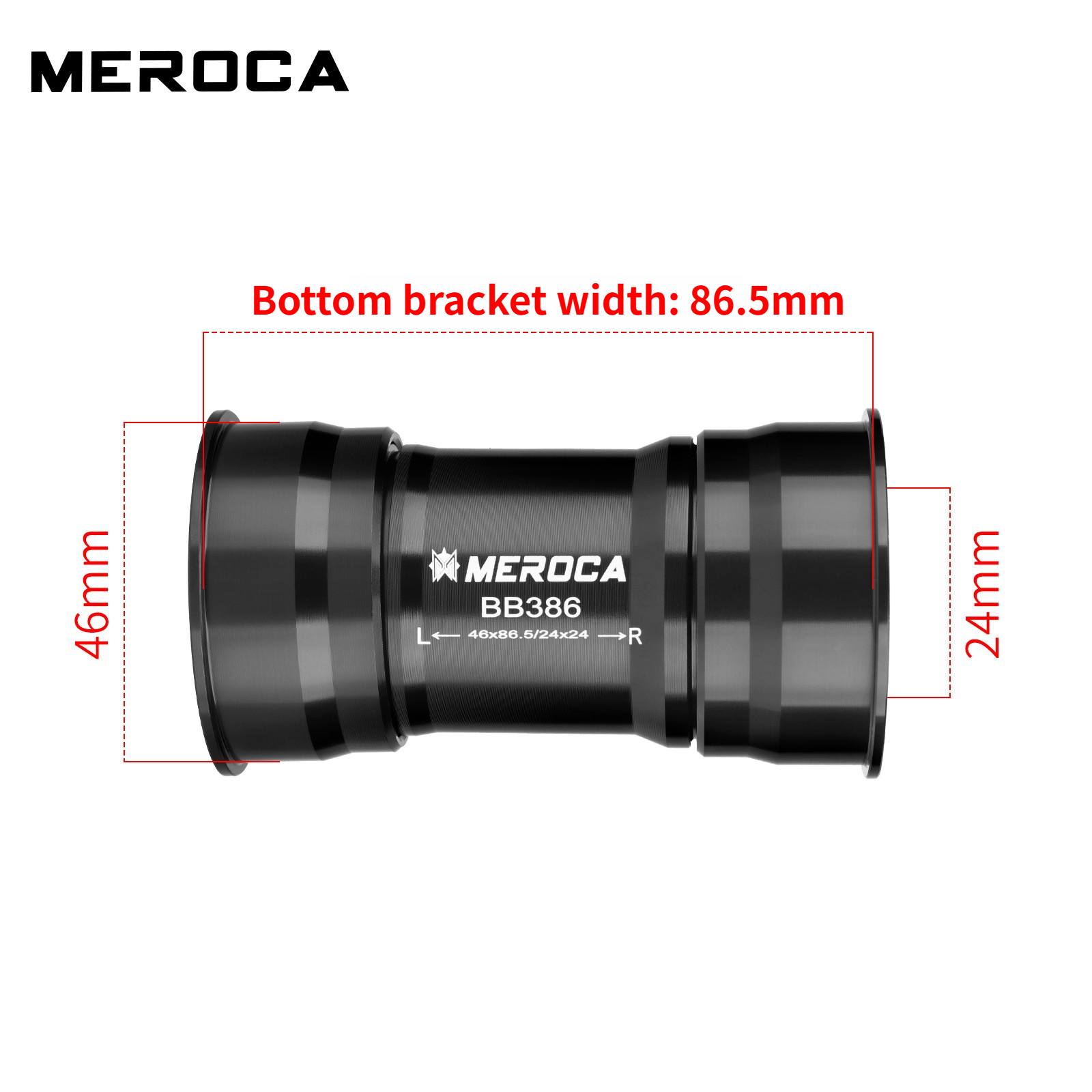 MEROCA bb386 24mm bottom brack - Bottom Bracket Press ulasan dan harga