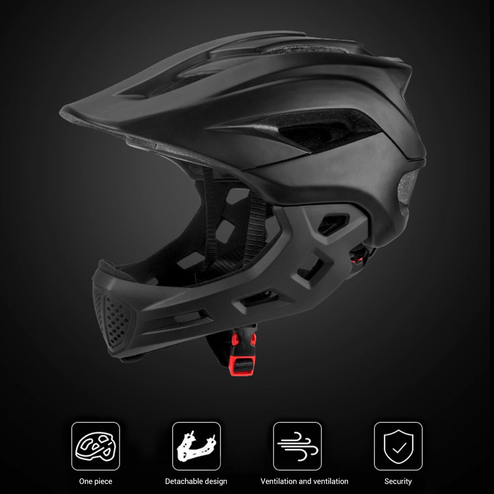 2 in 1 Kids Full Face Bike Hel - Mountain Biking Helmet Kids ulasan dan harga