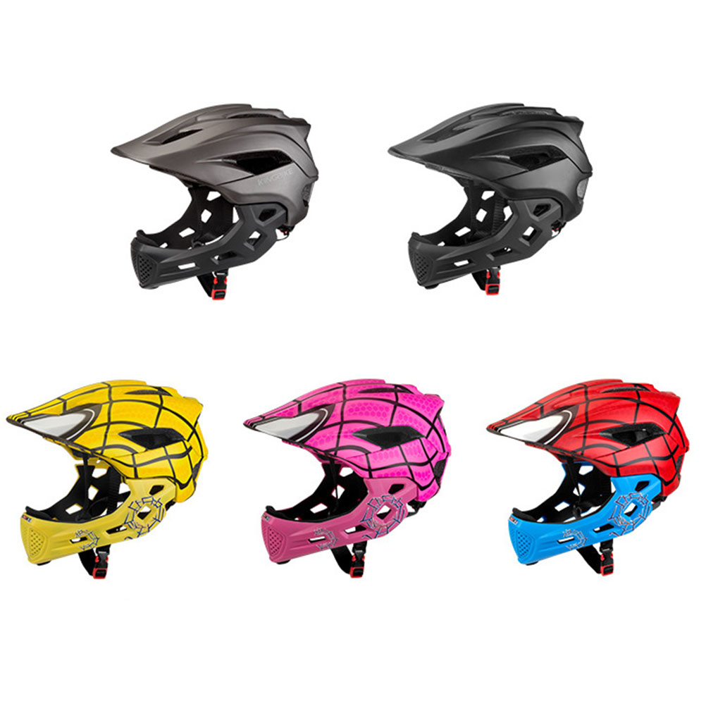 2 in 1 Kids Full Face Bike Hel - Mountain Biking Helmet Kids ulasan dan harga
