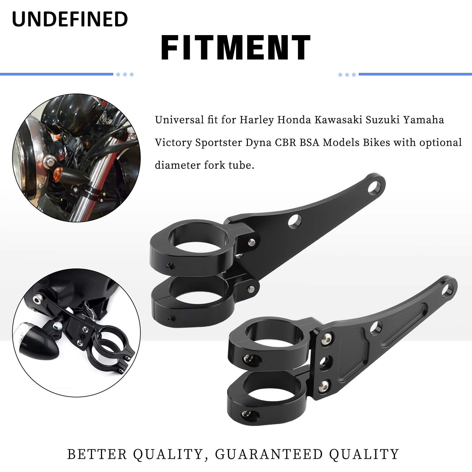 33mm-58mm Headlight Bracket Mo - Mountain Biking Derby ulasan dan harga