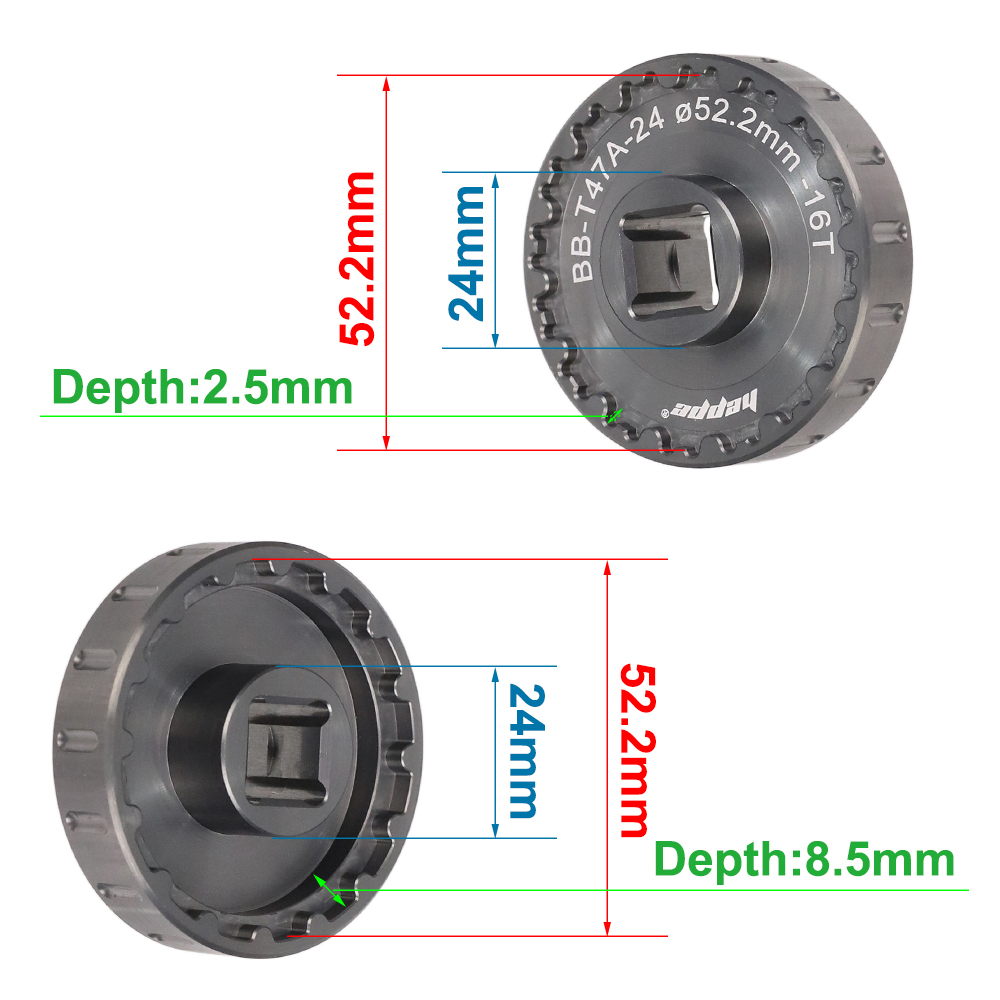 HEPPE Dual-use Bike T47 Bottom - Bottom Bracket Press ulasan dan harga