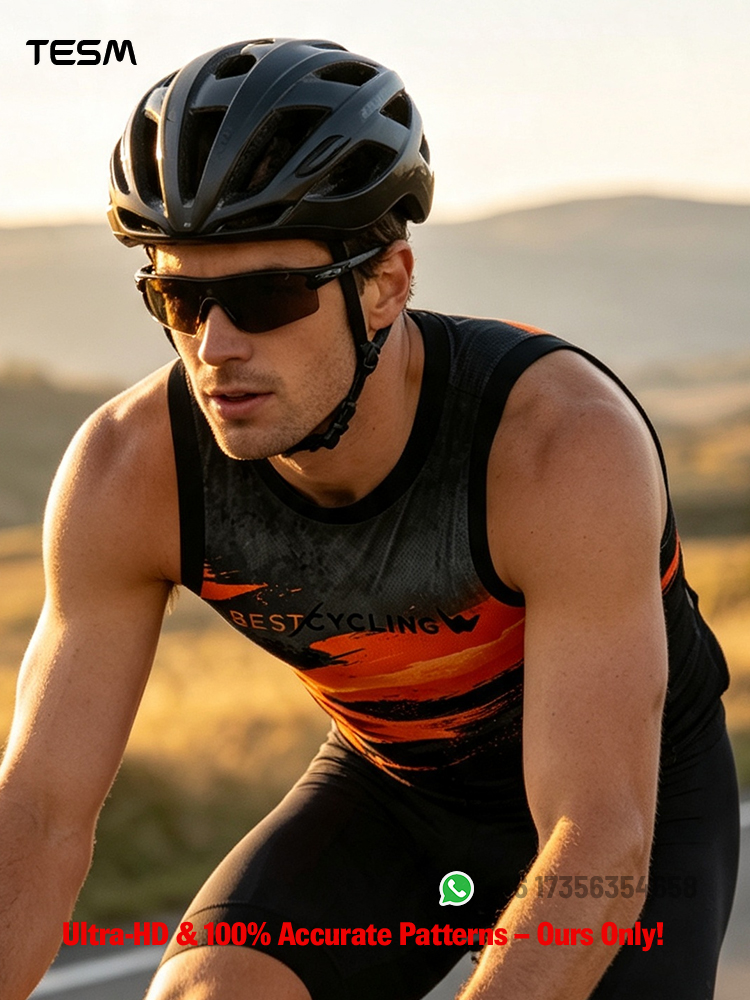 Kid Men Sleeveless Vest Breath - Mountain Biking Jerseys Men ulasan dan harga