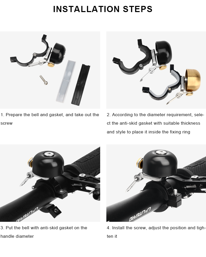 Retro Bicycle Bell Copper Clas - Mountain Biking Pictures ulasan dan harga