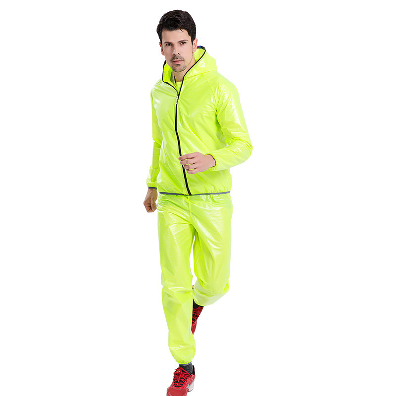 NEW Waterproof thin cycling ra - Mountain Biking Rain Jacket ulasan dan harga