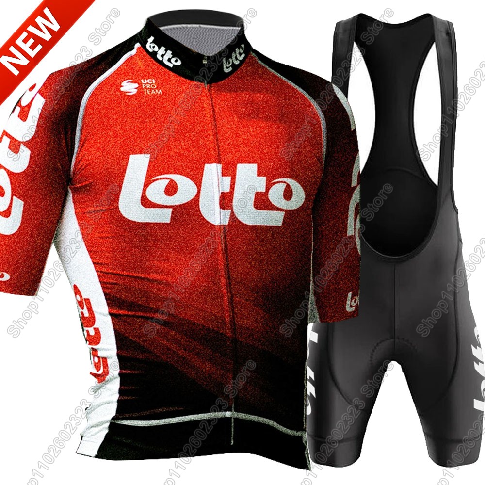 Lotto team 2025 cycling jersey - Mountain Biking Clothes ulasan dan harga