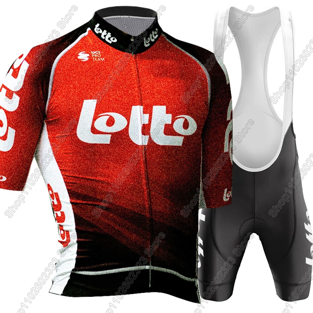 Lotto team 2025 cycling jersey - Mountain Biking Clothes ulasan dan harga