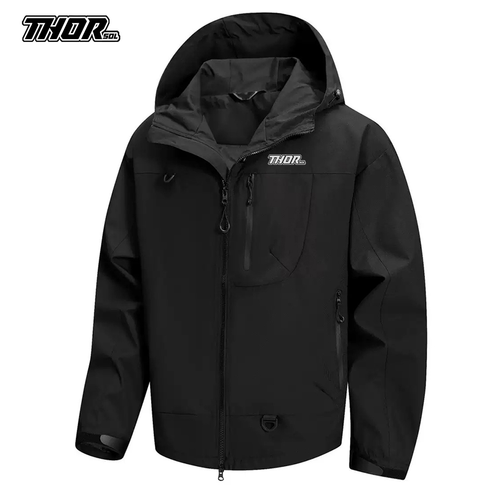THORSOL Men's Cycling Rain Jac - Mountain Biking Rain Jacket ulasan dan harga