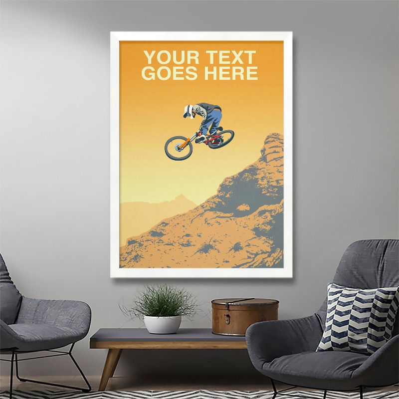 Mountain Bike Trail Poster Sno - Mountain Biking Pictures ulasan dan harga