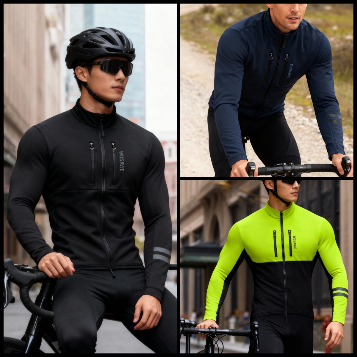 WOSAWE Cycling Jacket Winter T - Mountain Biking Jacket ulasan dan harga