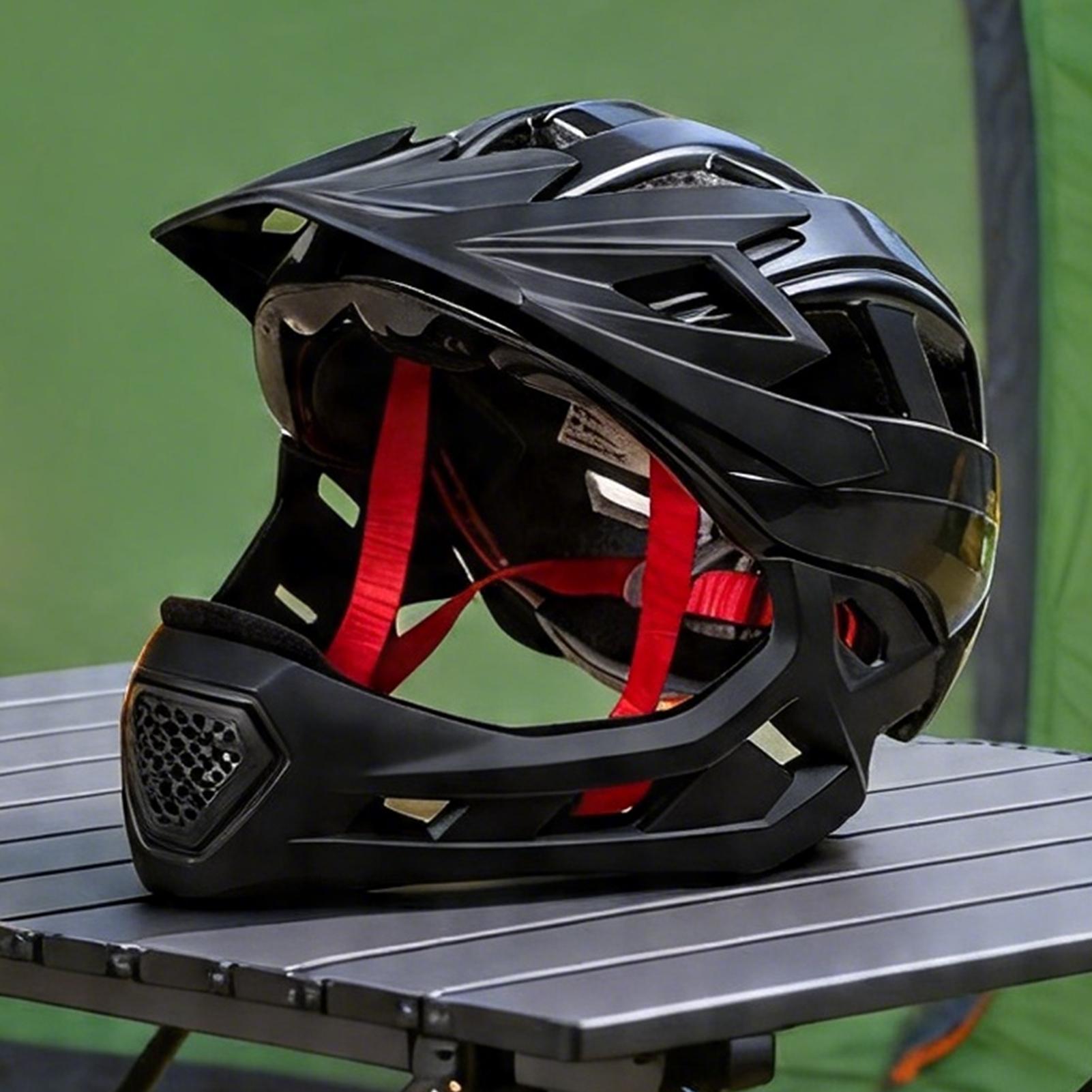 Full Face Helmet Kids With Det - Mountain Biking Helmet Kids ulasan dan harga
