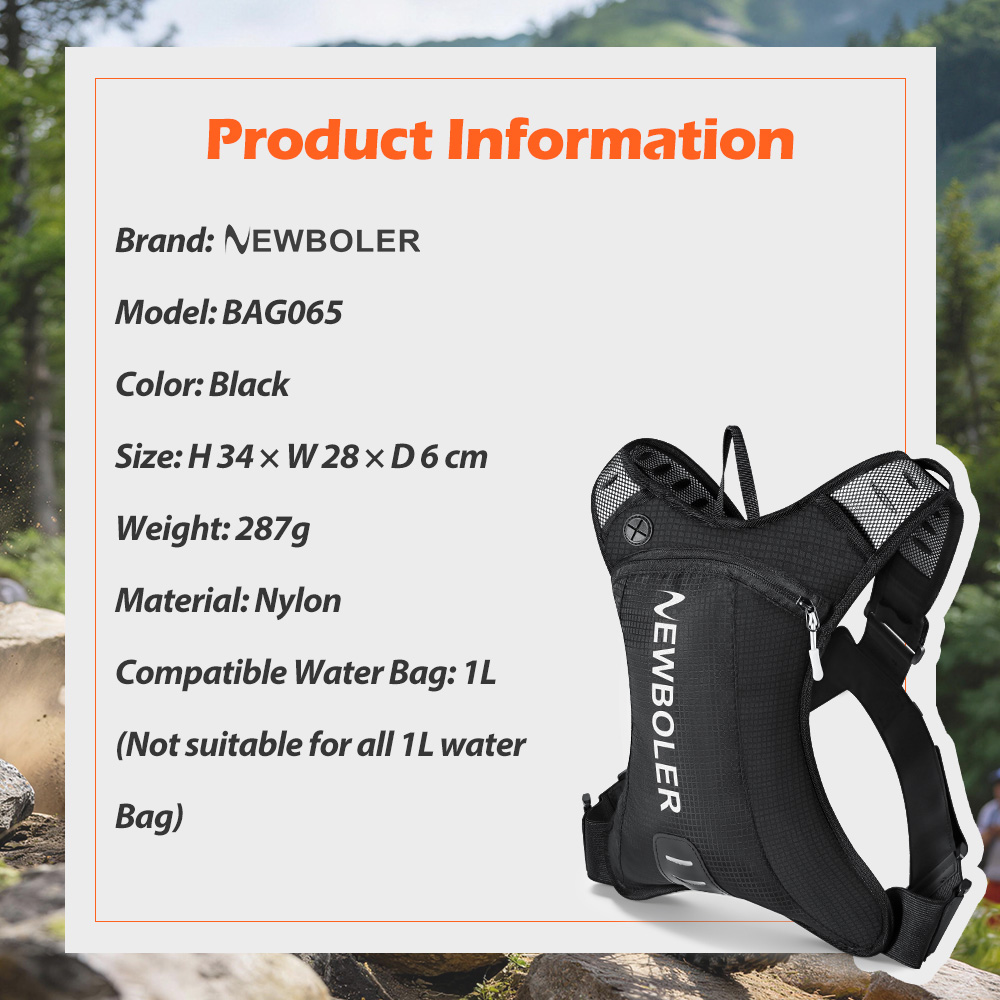 NEWBOLER 5L Motorcycle Cycling - Mountain Biking Hydration Pack ulasan dan harga