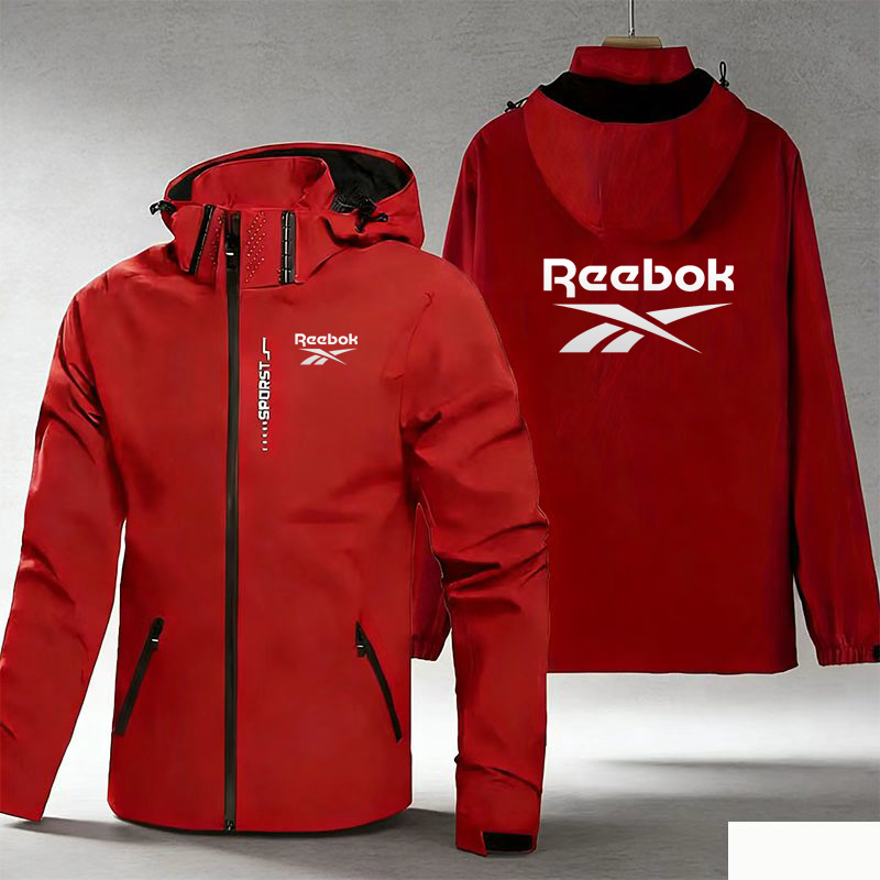 Reebok Logo Men's Waterproof C - Mountain Biking Rain Jacket ulasan dan harga