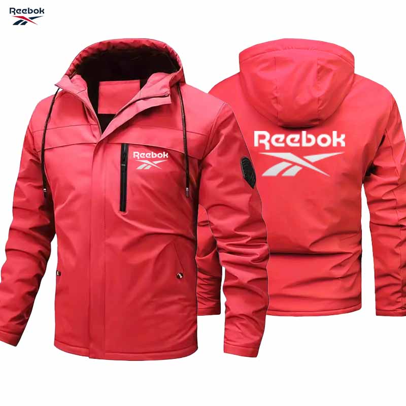 Reebok logo cycling racing jac - Mountain Biking Rain Jacket ulasan dan harga