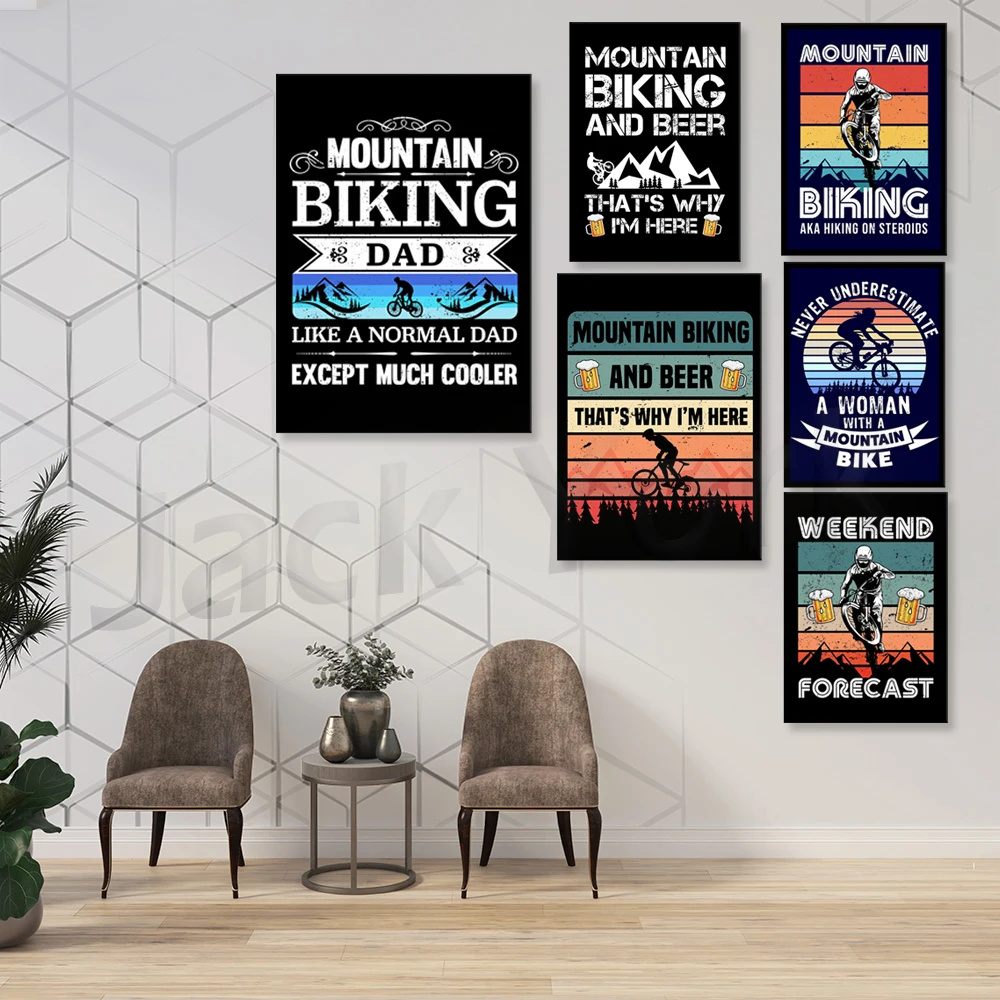 Go Mountain Bike Print Canvas  - Mountain Biking Pictures ulasan dan harga