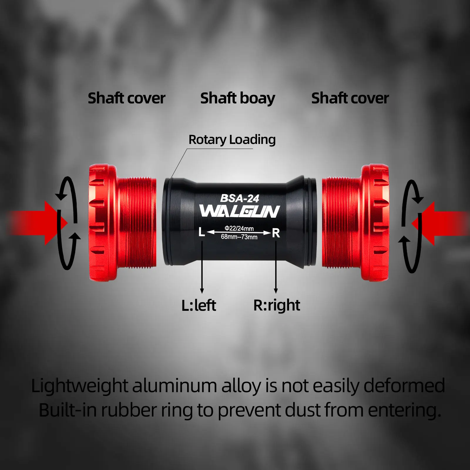 BSA Threaded Bike Bottom Brack - Bottom Bracket Press ulasan dan harga
