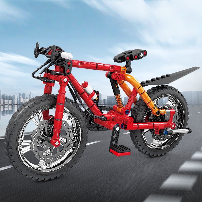 200+PCS Mountain Bike Building - Mountain Biking Gifts ulasan dan harga
