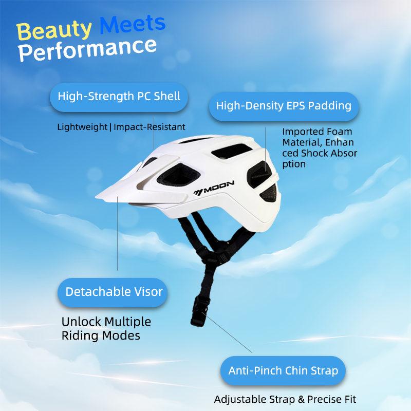 MOON Anti-Odor Professional Bi - Mountain Biking Helmet Kids ulasan dan harga