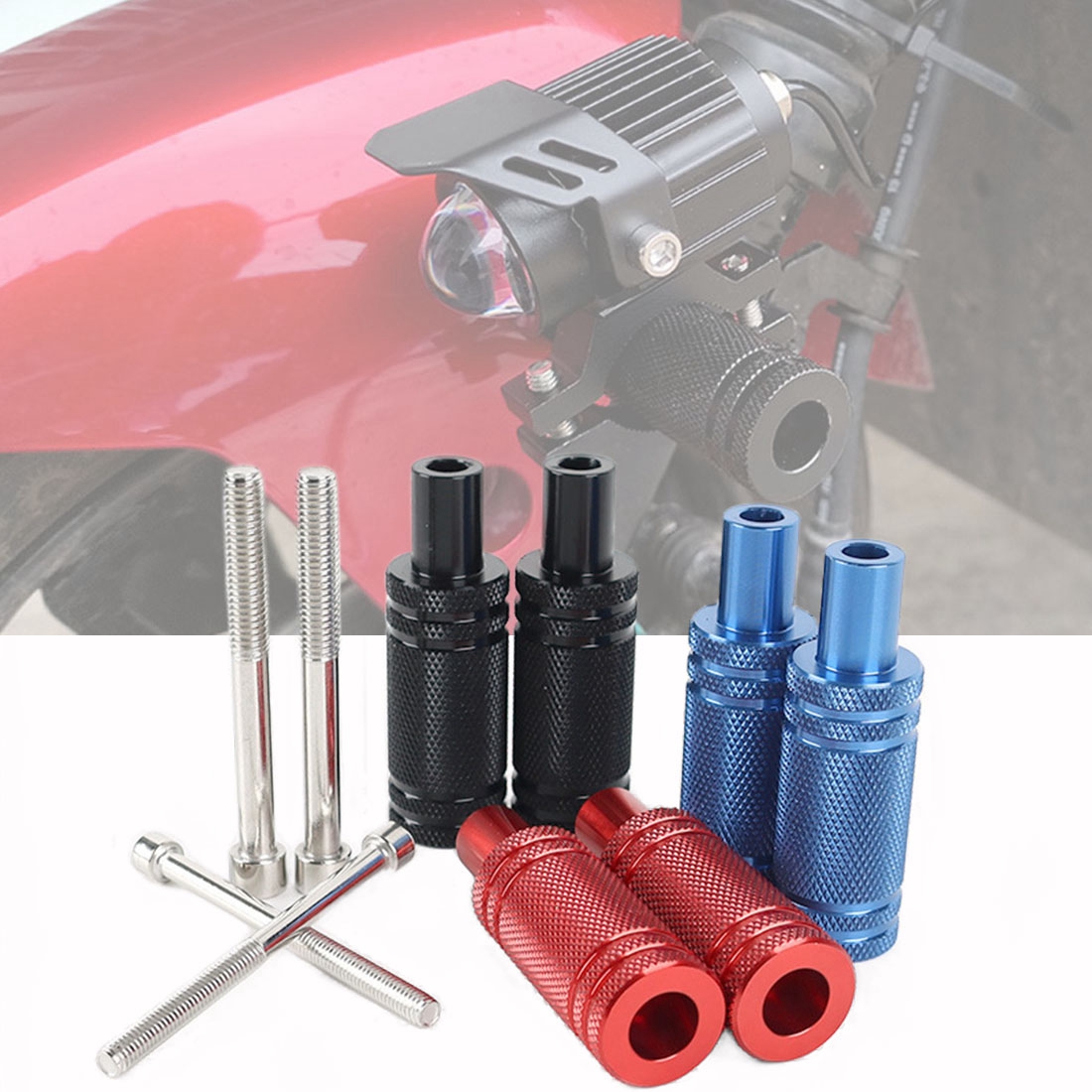 Motorcycle Headlight Mount Hol - Mountain Biking Derby ulasan dan harga